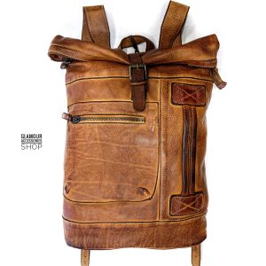 ZAINO maxi uomo donna vera pelle vintage artigianato italiano MADE IN ITALY Vertigo